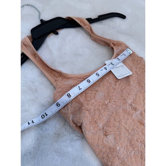 New Intimately Free People Women's Size M/L with Love Bodysuit Color: Bisque - Picture 4 of 12